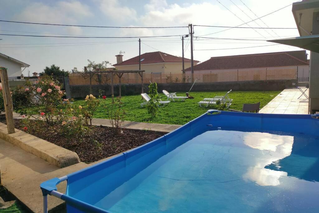 House With Pool And Garden In Esmoriz Near Porto Villa Bagian luar foto