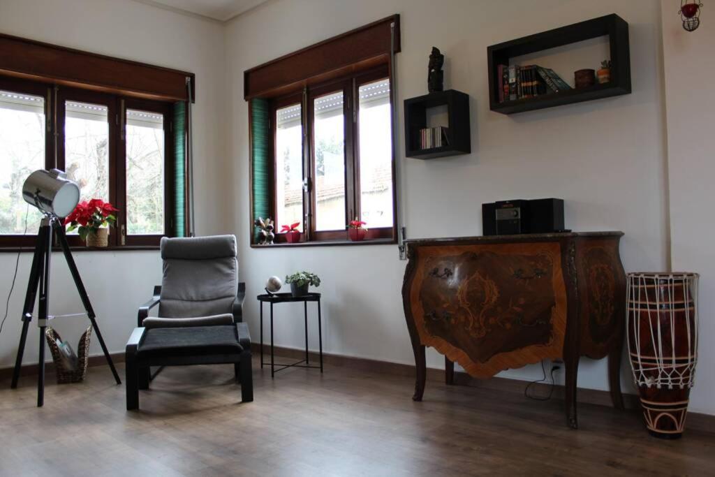 House With Pool And Garden In Esmoriz Near Porto Villa Bagian luar foto